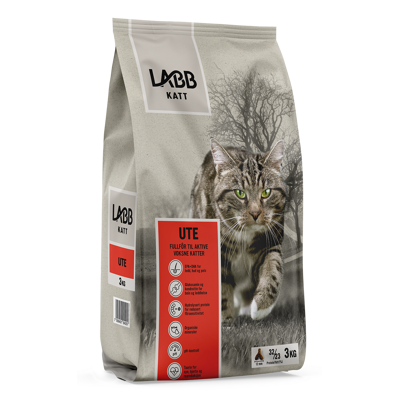 Kattemat Ute 3 kg
