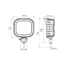 Arbeidslys Lucidity led DV 20W, bilde 2