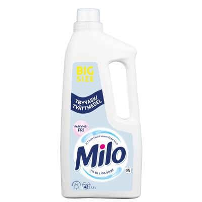 Flytende tøyvask parfymefri 1,5 L