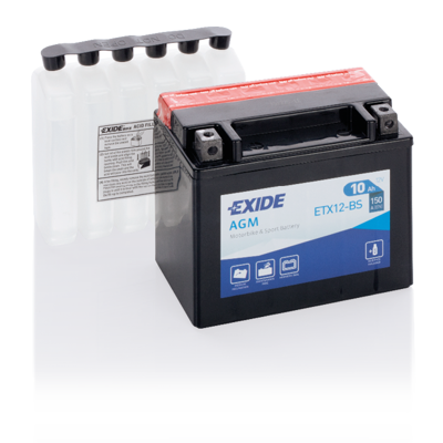 MC batteri AGM 12V 10Ah