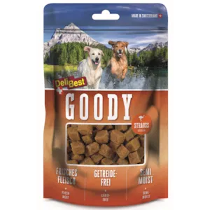 Hundesnacks Goody med struts 100 g