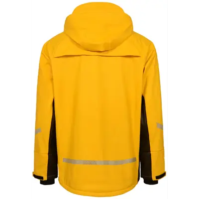 Regnjakke PU gul, bilde 2