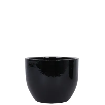Blomsterpotte Donau svart