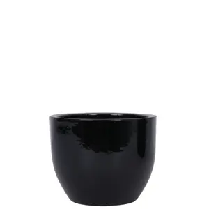 Blomsterpotte Donau svart