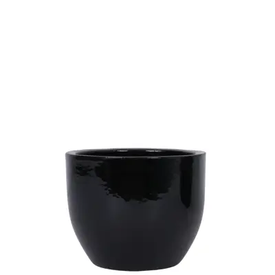 Blomsterpotte Donau svart