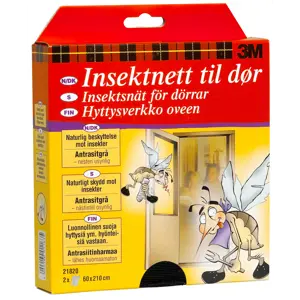 Insektnett for dør 60 x 210 cm