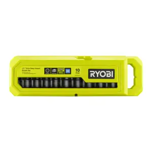 Dype slaghylser 1/2" 10 pk