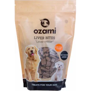 Hundesnacks leversnitter 1 kg