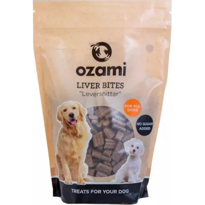Hundesnacks leversnitter 1 kg
