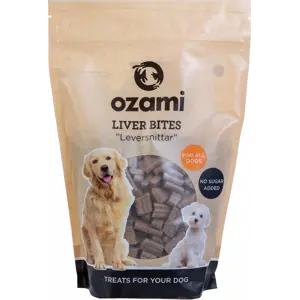 Hundesnacks leversnitter 1 kg