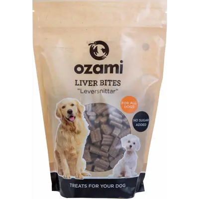 Hundesnacks leversnitter 1 kg
