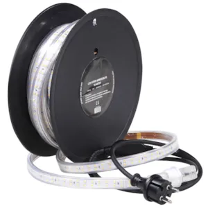 Arbeidslys LED på trommel 10 m