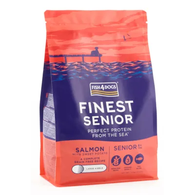Hundefôr Finest Senior Salmon 6 kg