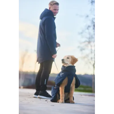 Vinterdekken ull Glacier mørkblå, bilde 6