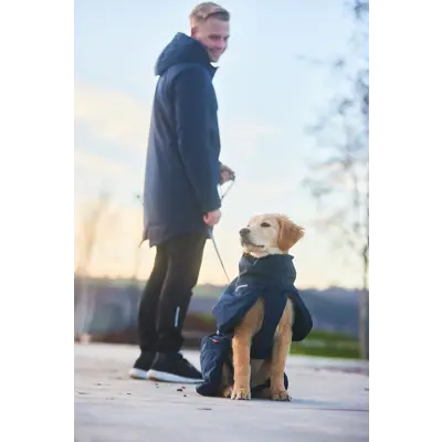 Vinterdekken ull Glacier mørkblå, bilde 6