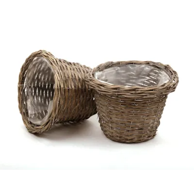 Blomsterkurv flettet Ø21