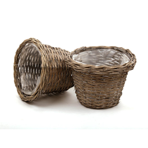 Blomsterkurv flettet Ø21
