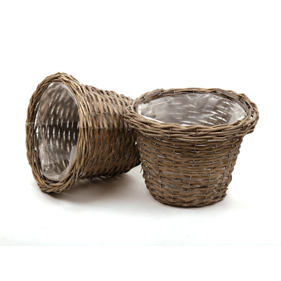 Blomsterkurv flettet Ø21