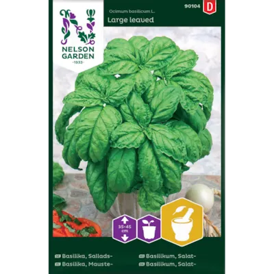 Frø salatbasilikumLarge Leaved