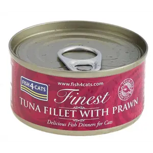 Våtfôr Finest tunfisk med reker 70 g