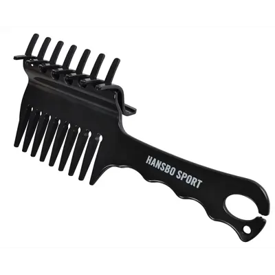 Kam med manklemme svart