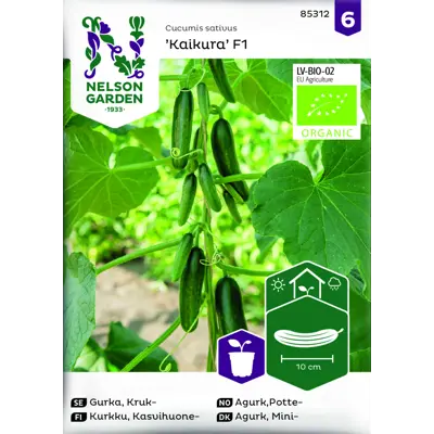 Frø potteagurk Kaikura økologisk