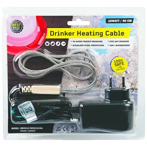 Varmekabel 10W 80 cm