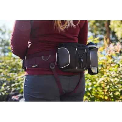 Bag til trekking løpebelte svart, bilde 7