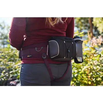 Bag til trekking løpebelte svart, bilde 7