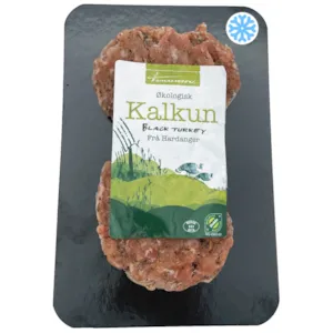 Fryst Black Turkey Burger Øko 300g 2 pk