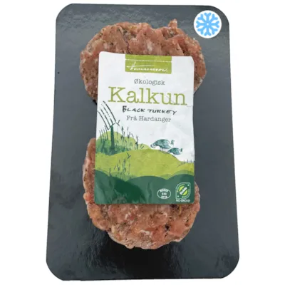 Fryst Black Turkey Burger Øko 300g 2 pk