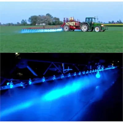 Sprøytelys LED blå spot, bilde 3