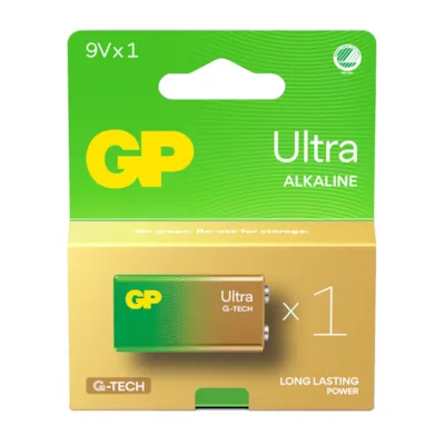 Ultra Alkaline batteri 9V
