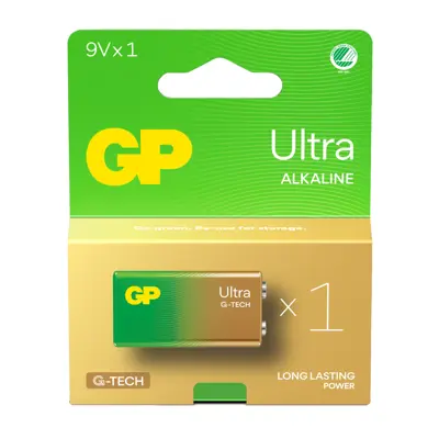 Ultra Alkaline batteri 9V