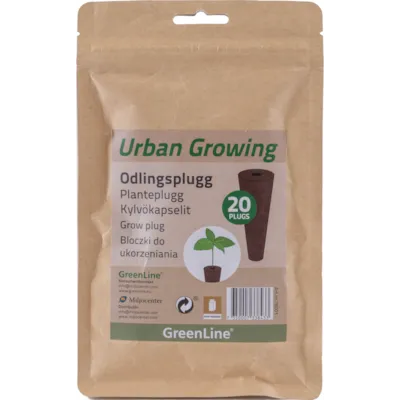 Planteplugg Urban Growing 20 stk