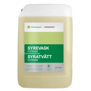 Syrevask flytende 25 L