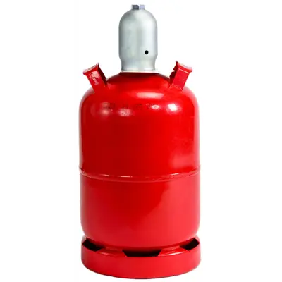 Propanflaske og gass 11 kg stål industri/skrukobling