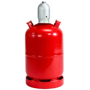 Propanflaske og gass 11 kg stål industri/skrukobling