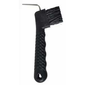 Hovskrape med børste svart