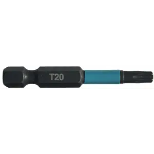Bits T20 50 mm 1/4" Impact Black
