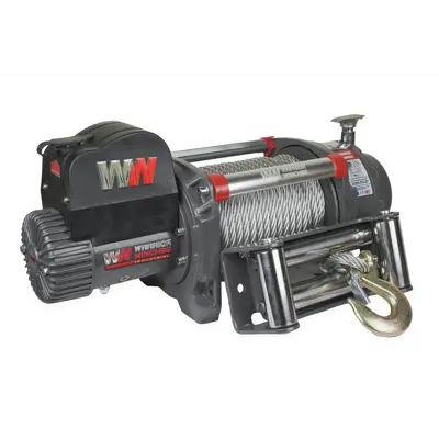 Vinsj Samurai 20000 Heavy Duty 12V stålvaier