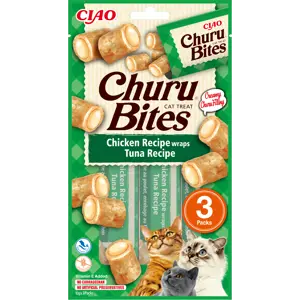 Kattesnacks Wrap kylling-tunfisk 3x30 g