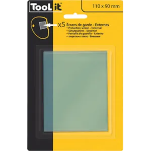 Beskyttelsesglass 110x90 cm 5 stk