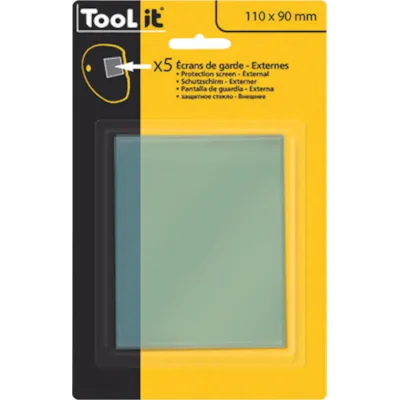 Beskyttelsesglass 110x90 cm 5 stk