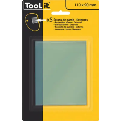 Beskyttelsesglass 110x90 cm 5 stk