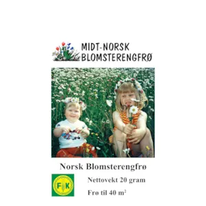 Frø Midt-Norsk Blomsterengfrø 20g