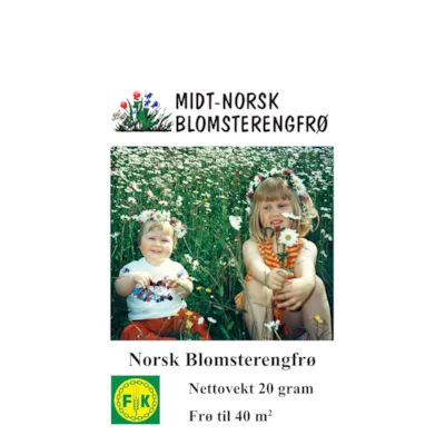 Frø Midt-Norsk Blomsterengfrø 20g