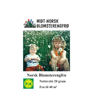 Frø Midt-Norsk Blomsterengfrø 20g