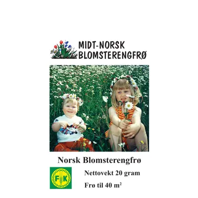 Frø Midt-Norsk Blomsterengfrø 20g