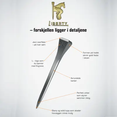 Søm Liberty Cu 250 stk, bilde 2